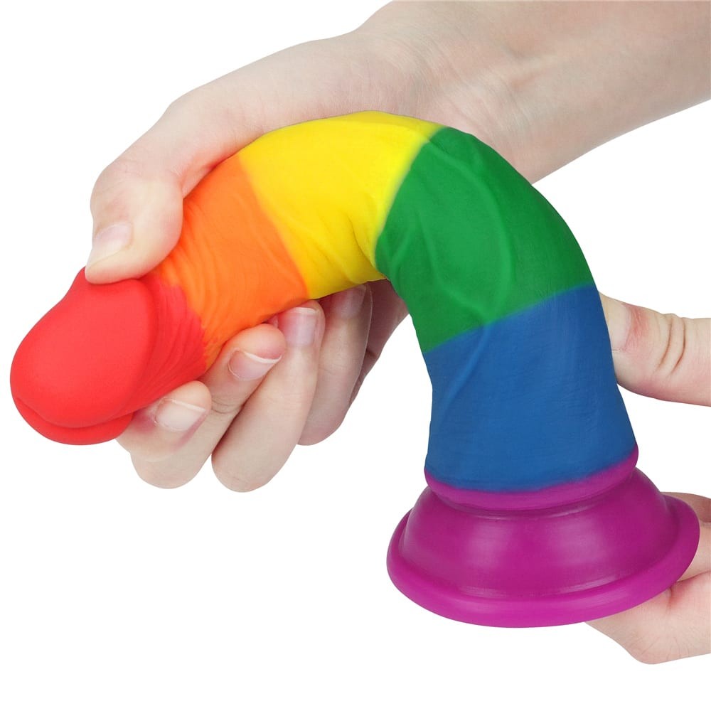 7-Inch Prider Dual Density Dildo - Realistic, Flexible Adult Toy for Ultimate Pleasure