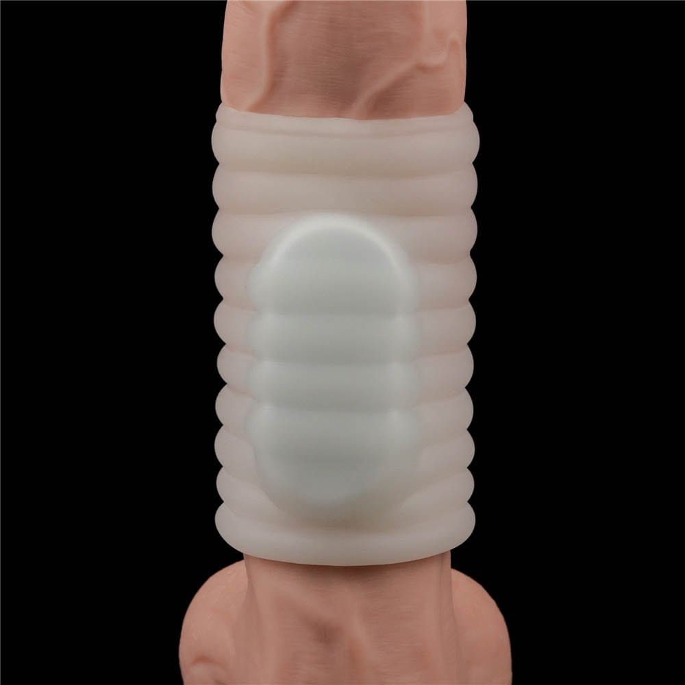 Spiral Knights Vibrating Ring (White) - Enhance Pleasure & Performance for Men