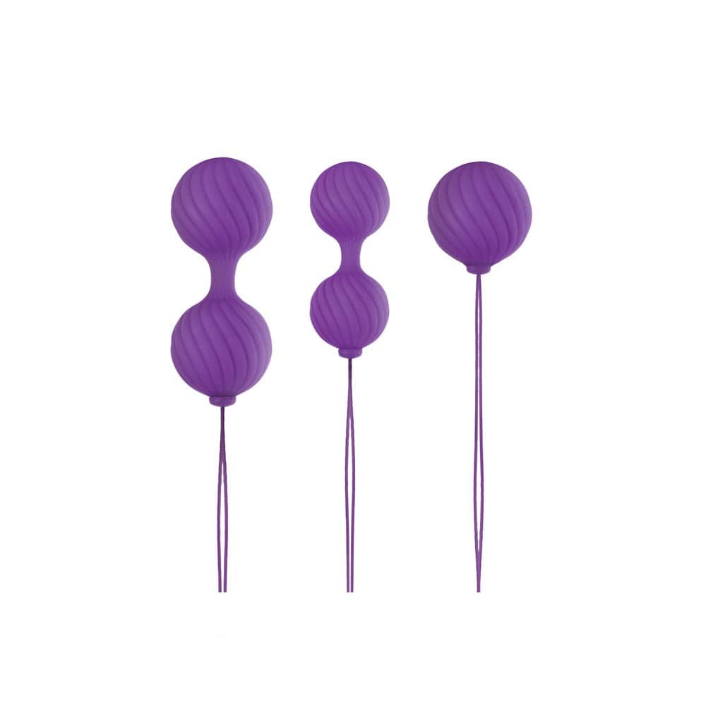 Premium Luxe O' Kegel Balls - Purple Bile Vaginaux for Enhanced Pelvic Floor Strength | Kegel Exercise Balls