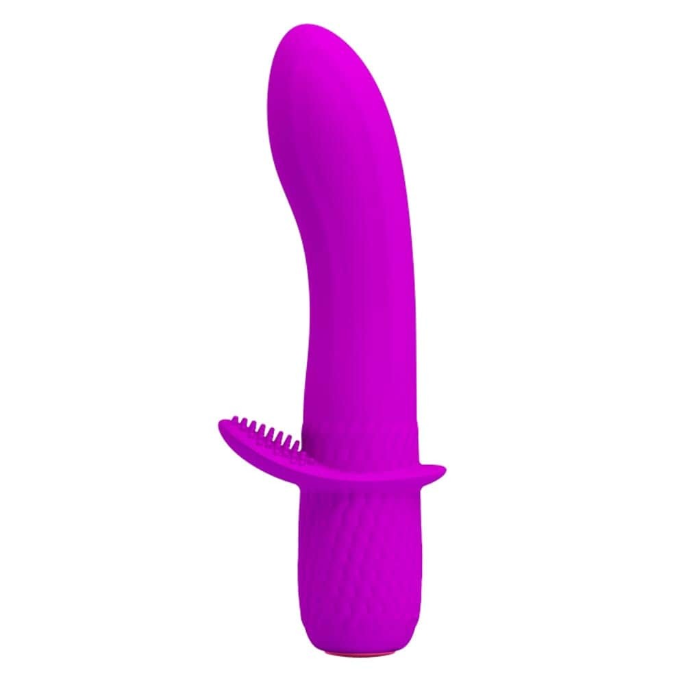 Pretty Love Troy Purple Vibrator - Powerful Waterproof G-Spot Ripple Design for Ultimate Pleasure