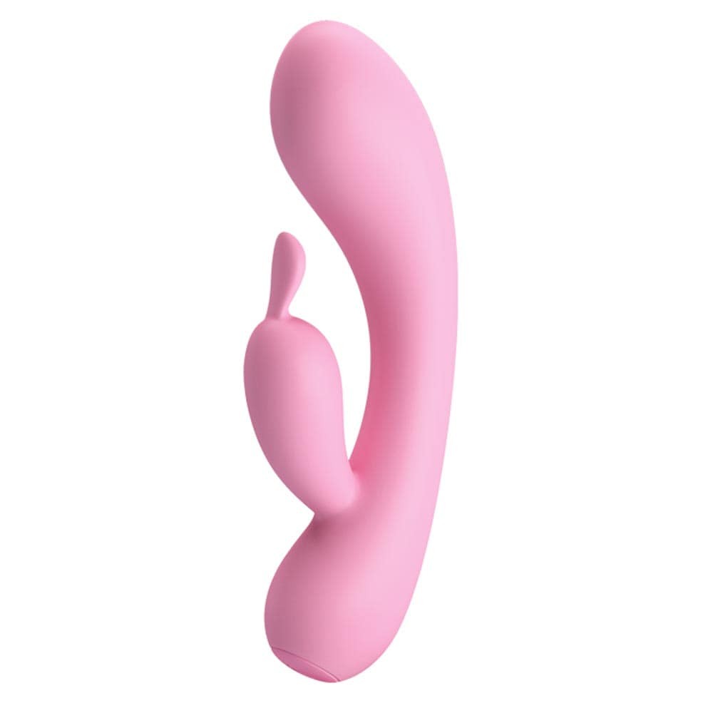 Pretty Love Hugo Pink Vibrator - Powerful Rechargeable Rabbit for Clitoral and G-Spot Stimulation, Discreet and Waterproof Adult Toy