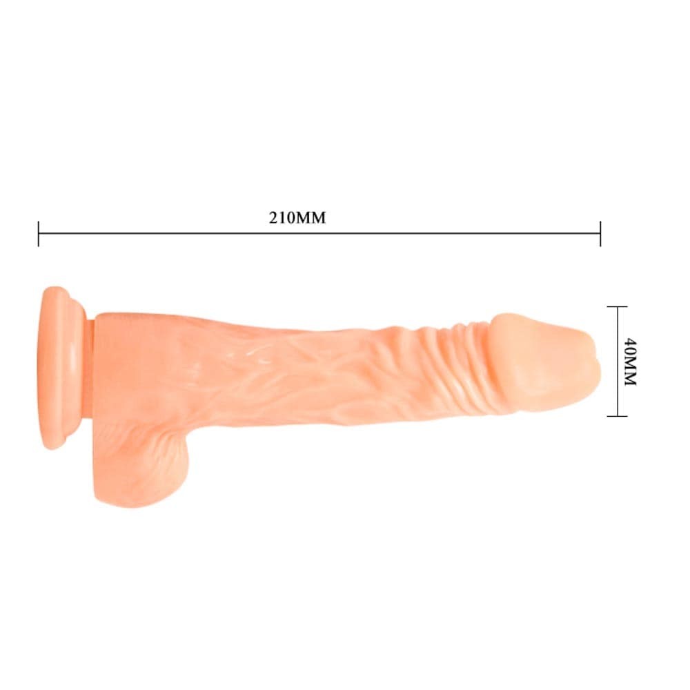 Realistic Vibration Cock Flesh Dildo - Ultra-Realistic Feel, Strong Vibrations, Perfect for Intense Pleasure