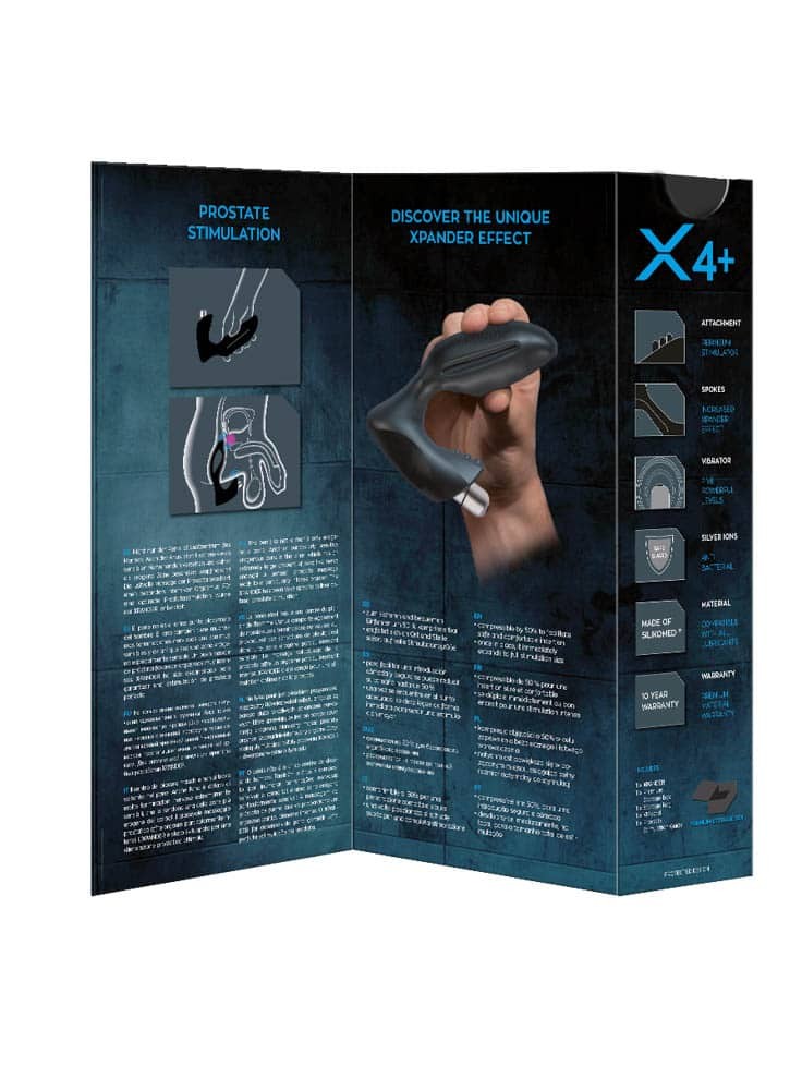 XPANDER X4+ Rechargeable PowerRocket - Compact Prostate Massager for Ultimate Pleasure