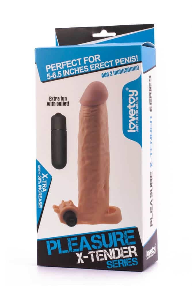 Enhance Your Pleasure with the Pleasure X-Tender Vibrating Penis Sleeve #4 ? Ultimate Comfort & Stimulation for Men