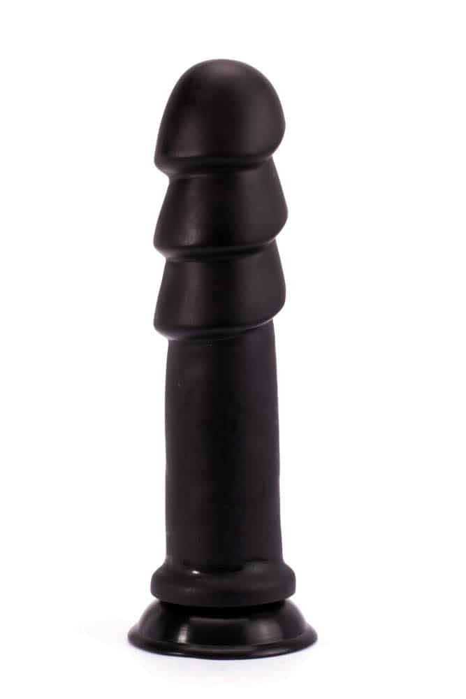 King-Sized Rippled Anal Plug ? Extra Large Anal Toys for Deep Pleasure