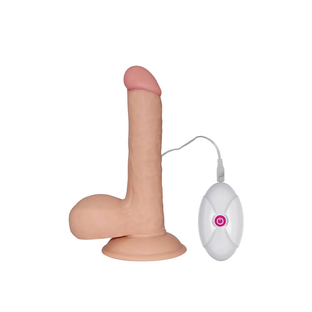 7.5 Ultra Soft Dude Vibrating Dildo - High-Performance Vibrator for Ultimate Pleasure