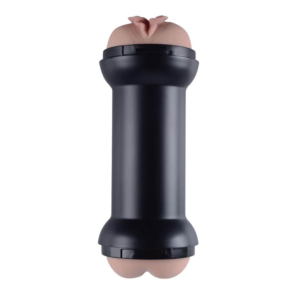 Master Double-Sided Stroker ? Realistic Pussy & Anus Male Masturbator for Ultimate Satisfaction