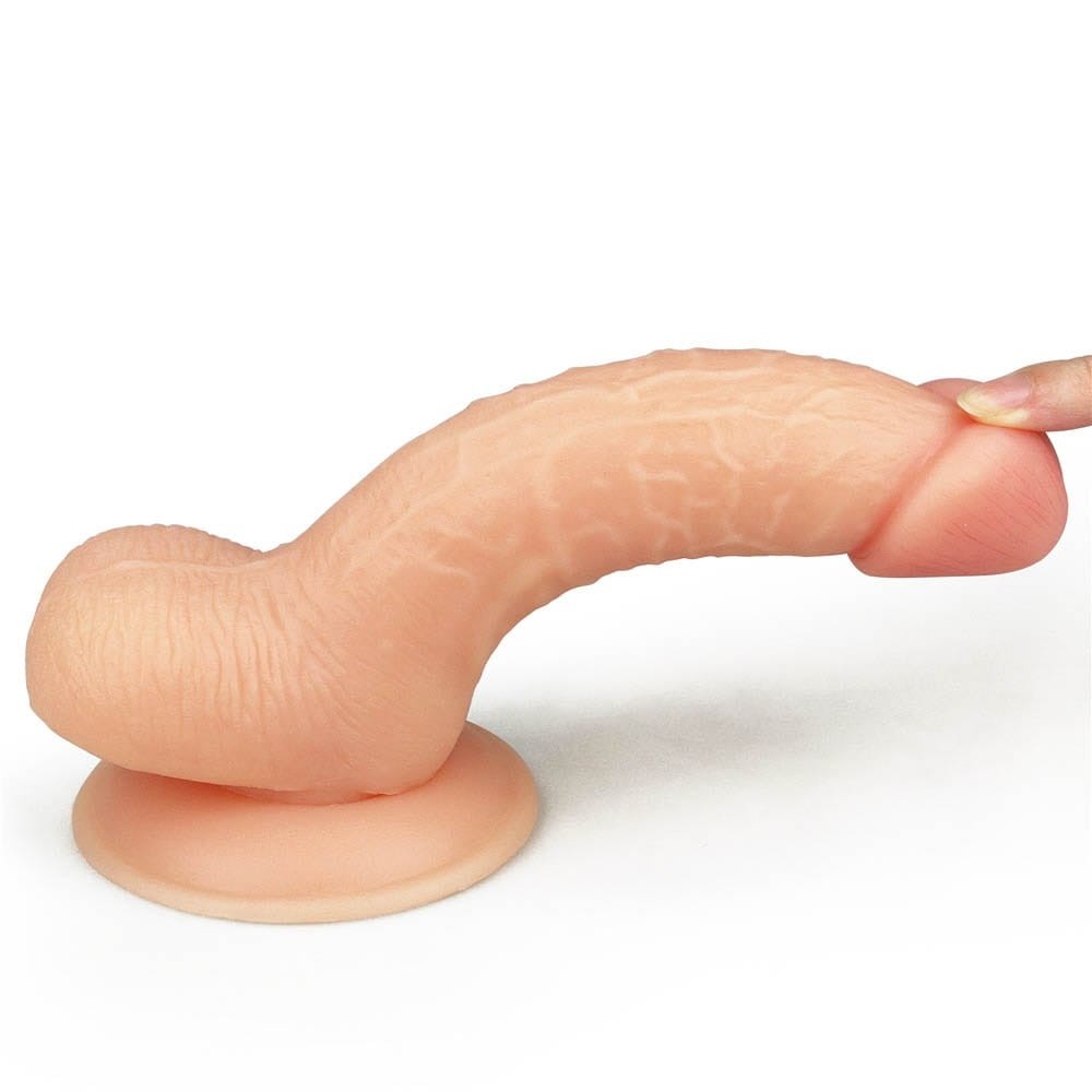 7 Ultra Soft Dude Dildo - Realistic Pleasure Toy for Ultimate Satisfaction | Body-Safe Material | Perfect for Solo or Couple Use