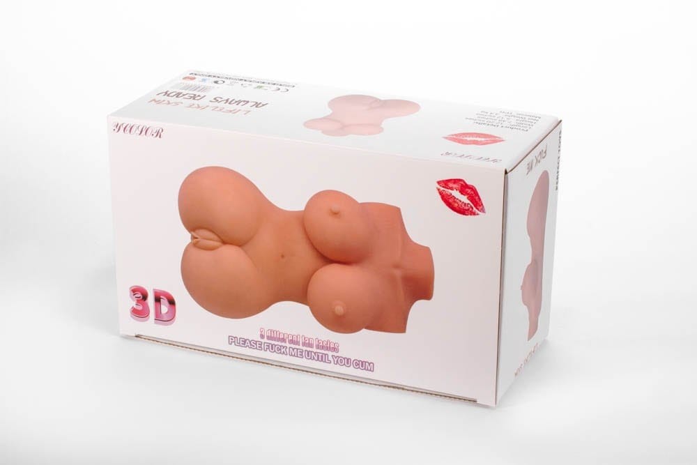 Double Hole 3D Masturbator IV Masturbatoare masculine