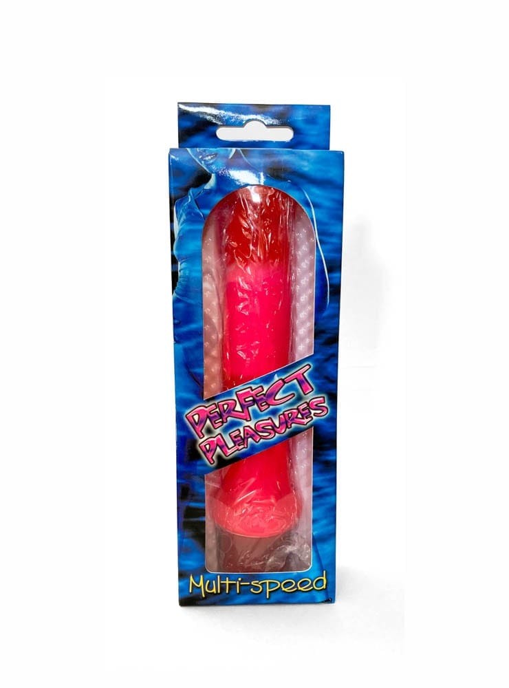 Premium Jelly Anal Slim Jim Vibrator - Pink Anal Massager for Ultimate Pleasure