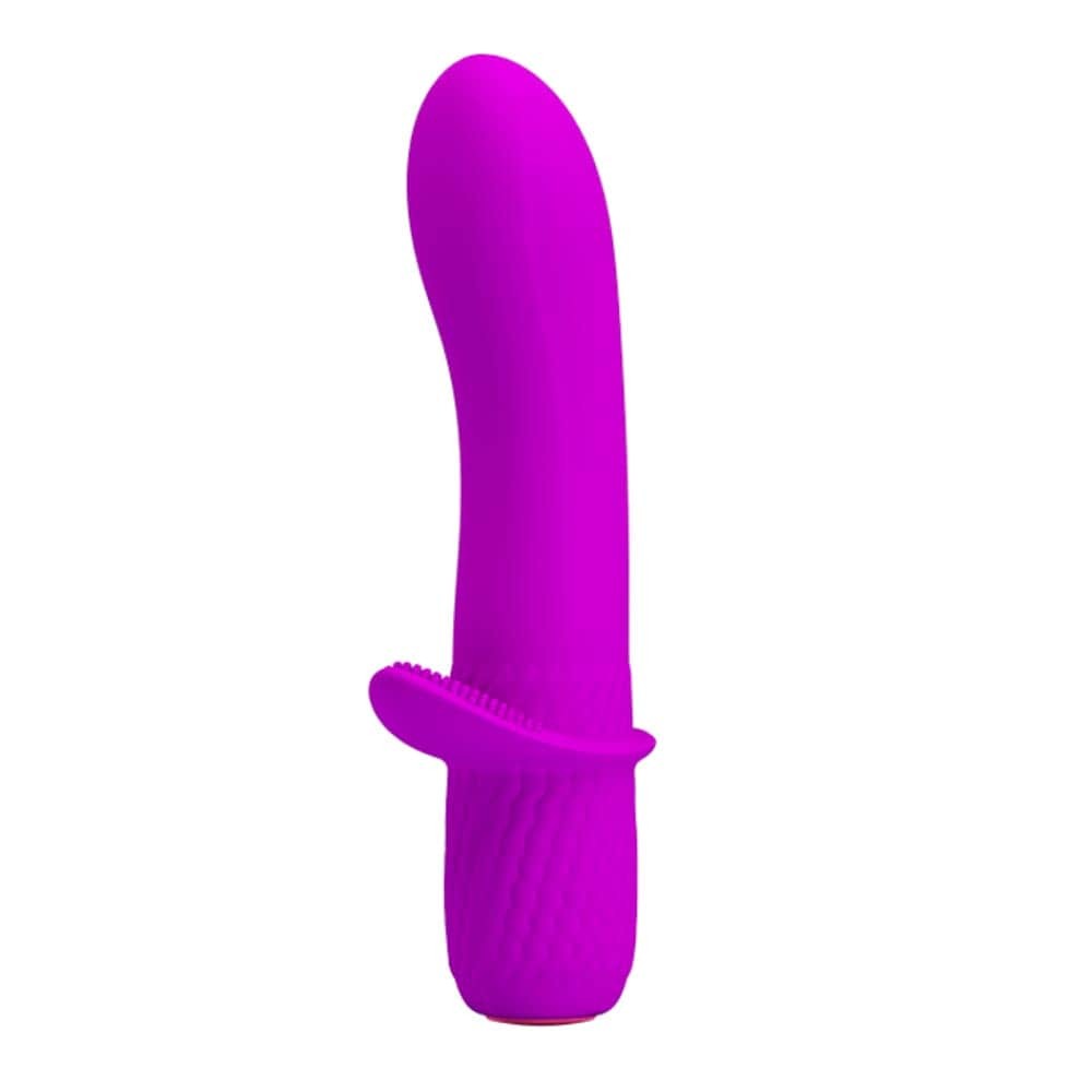 Pretty Love Troy Purple Vibrator - Powerful Waterproof G-Spot Ripple Design for Ultimate Pleasure