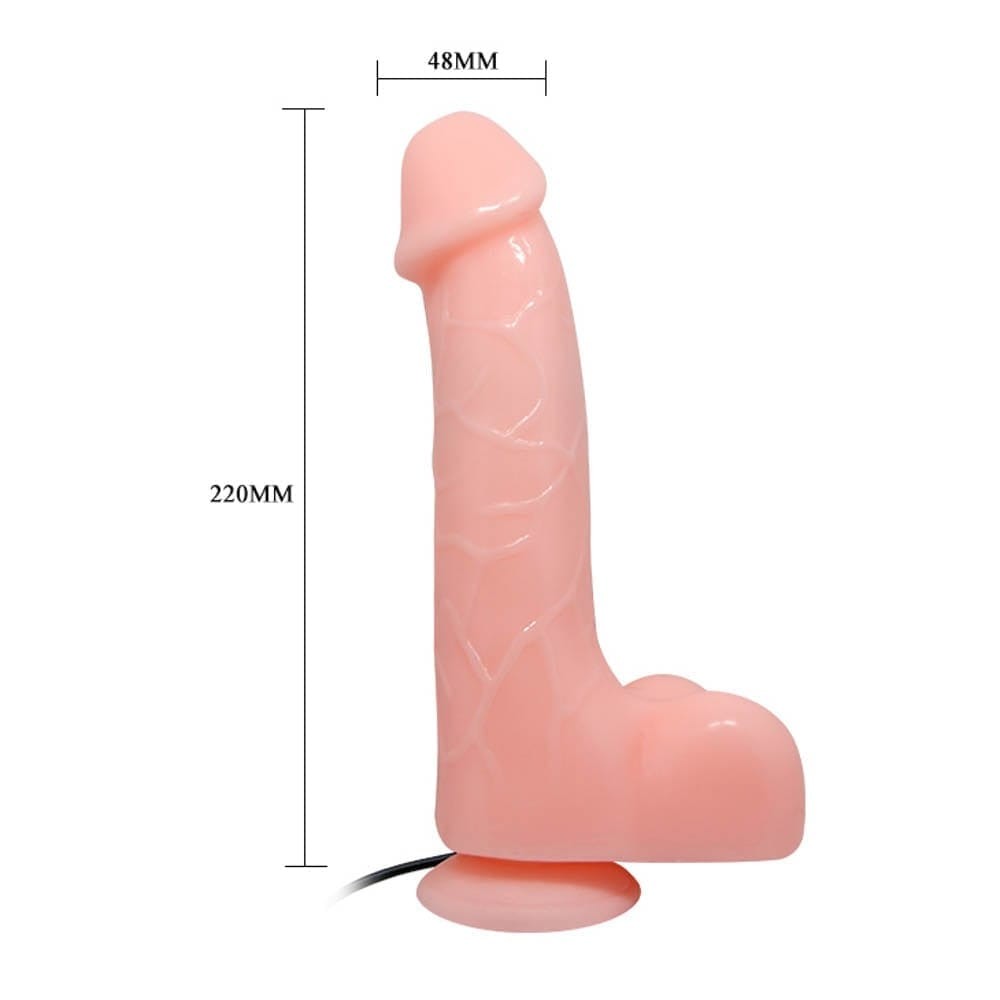 Powerful Baile Barbara 22 cm Vibrator - Discreet, Waterproof & Multi-Speed Pleasure Toy