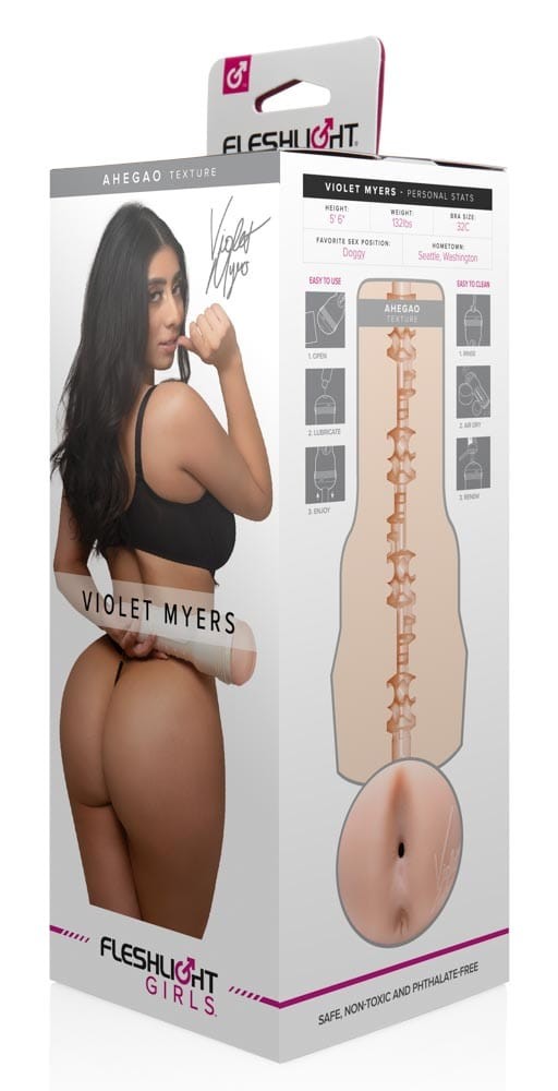 Violet Myers Fleshlight Girls - Realistic Waifu Male Masturbator for Ultimate Pleasure