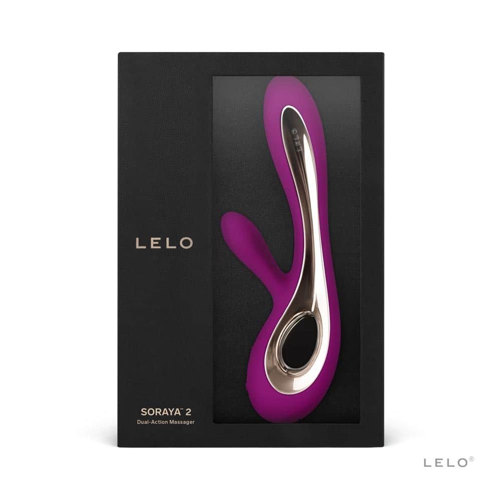 Ultimate Soraya 2 Deep Rose Vibrator - Powerful Dual-Stimulation, Luxury Design, Waterproof Pleasure Toy