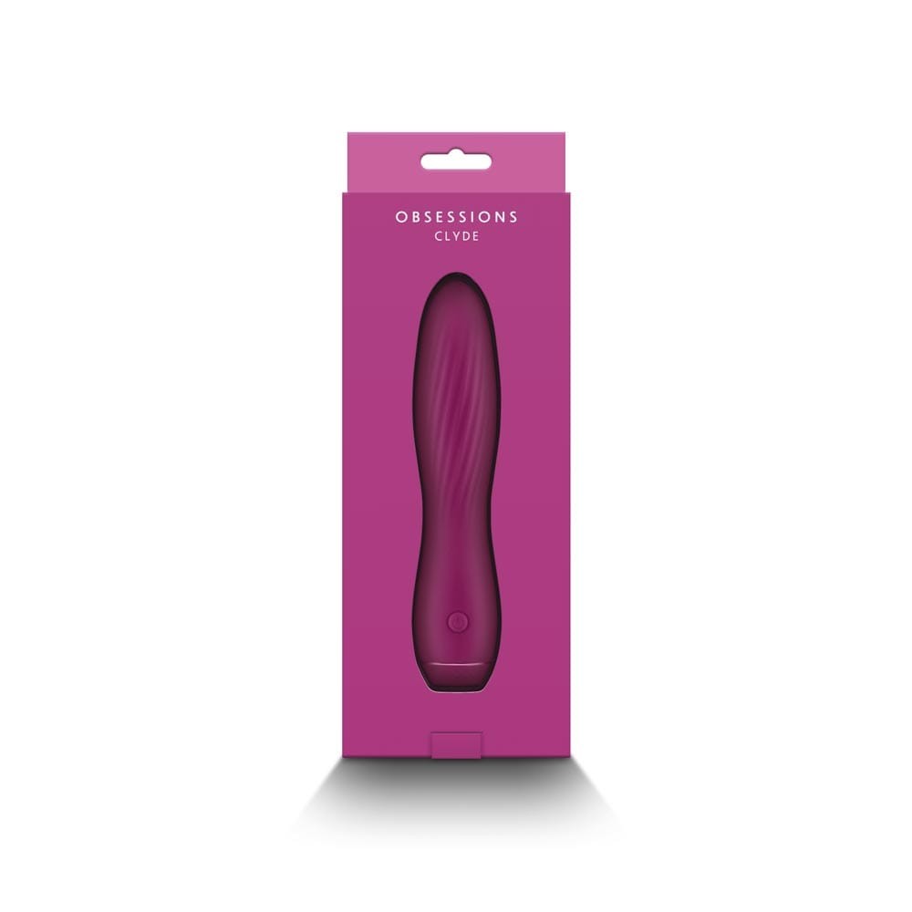 Ultimate Pleasure - Clyde Dark Pink Vibrator | Discreet & Powerful Massager for Intense Climax