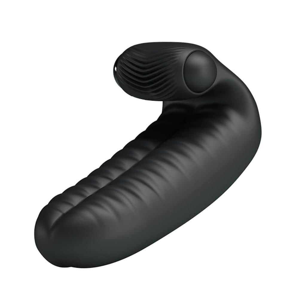 Pretty Love Abbott Black Penis Sleeve - Enhance Pleasure & Stamina | Premium Silicone Design | Perfect for Couples