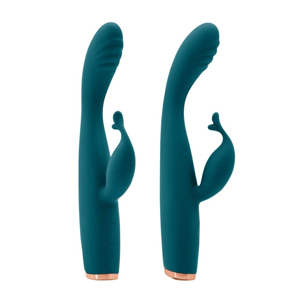 Teal Luxe Skye Vibrator - High-Quality Clitoral & G-Spot Stimulation Toy for Couples & Solo Play
