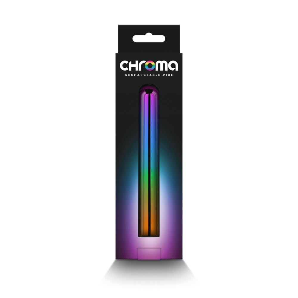 Chroma Rainbow Mini Vibrator - Large Size, Multi-Color Pleasure Toy for Ultimate Satisfaction
