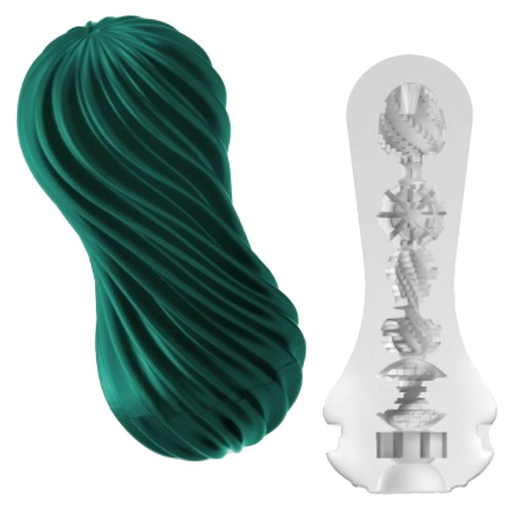 TENGA FLEX FIZZY GREEN | Premium Male Masturbator | Ultimate Pleasure Experience