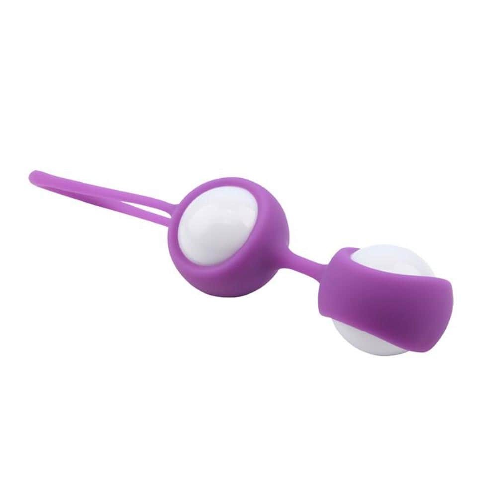 Purple Geisha Balls for Kegel Exercises - Vaginal Strengthening & Pleasure