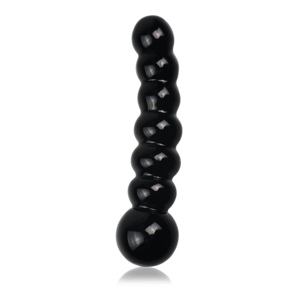 Black Glass Romance 3-Inch Dildo - Smooth, Stylish & Sensual Pleasure