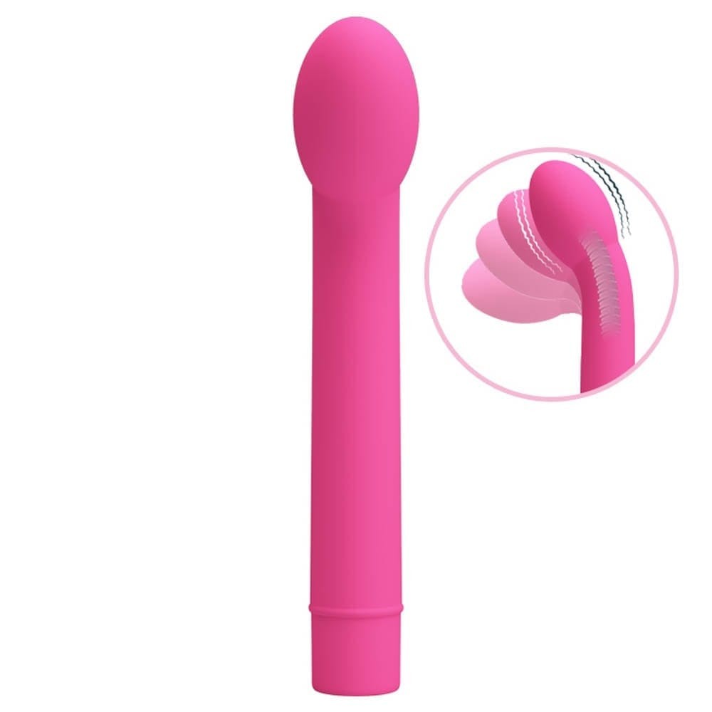 High-Intensity Pretty Love Logan Pink Vibrator ? Powerful G-Spot & Clitoral Stimulation, Waterproof & Rechargeable