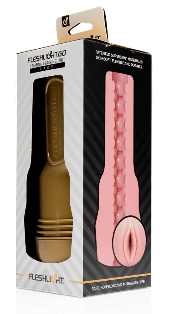 Fleshlight GO Stamina - Portable Male Masturbator for Enhanced Pleasure