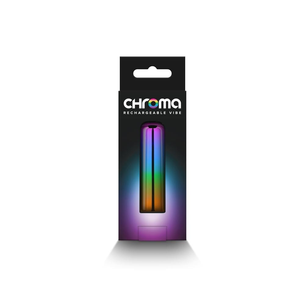 Chroma Rainbow Mini Vibrator - Compact, Colorful & Discreet Pleasure Device
