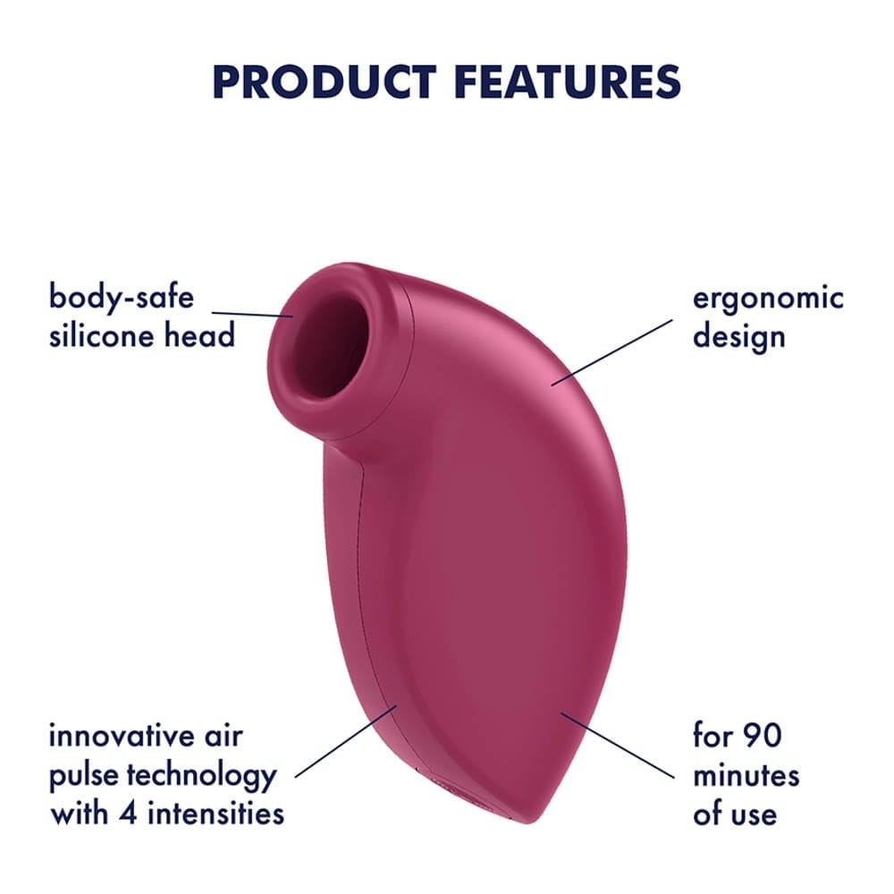 Satisfyer One Night Stand Menstrual Cup for Comfortable Period Protection