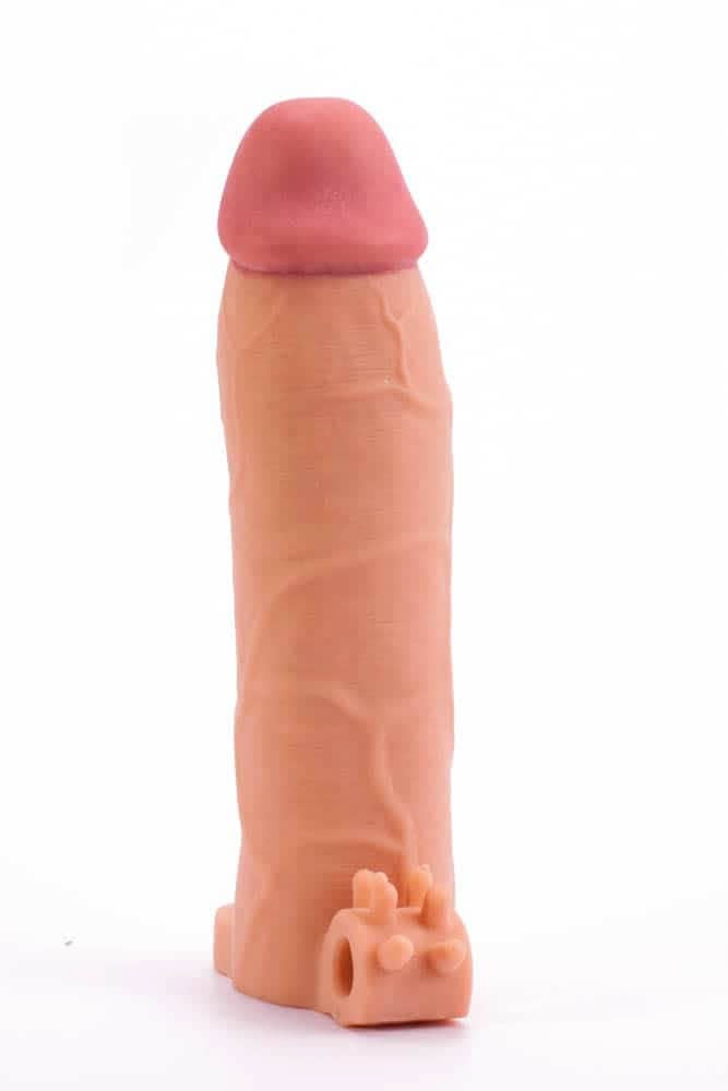 Pleasure X-Tender Vibrating Penis Sleeve #6 | Enhances Stimulation & Pleasure!