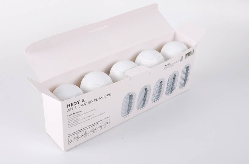 Ultimate Hedy X Mixed Textures 5 pcs Male Masturbators - Sensational Variety for Enhanced Pleasure