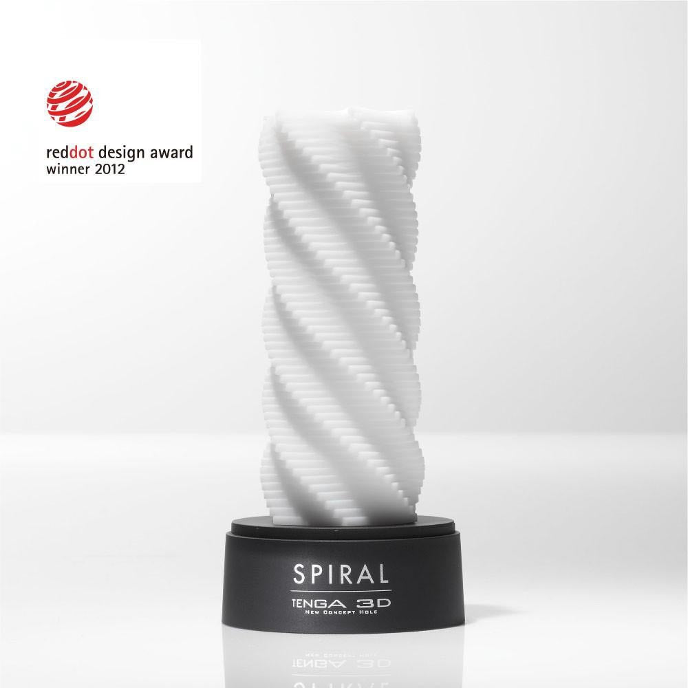 3D Spiral Masturbator for Men - Ultimate Pleasure and Stimulation Toy