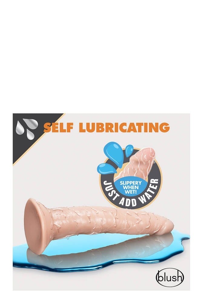 DR. SKIN 7.5-inch Self-Lubricating Dildo - Realistic Silicone Pleasure Toy for Ultimate Satisfaction