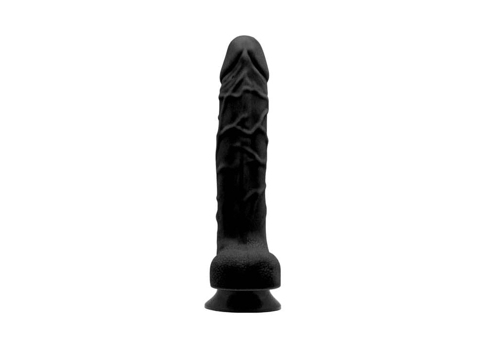 Charmly Realistic Black Dildo - Premium Silicone, Life-Like Feel for Ultimate Pleasure