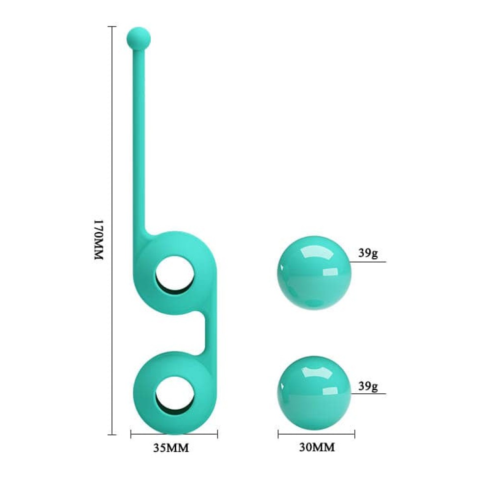 Pretty Love Kegel Tighten Up III Turquoise Mingi Kegal