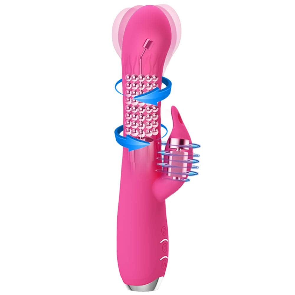 Pretty Love Molly Pink Vibrator - Powerful, Waterproof Rechargeable G-Spot Stimulator for Intense Pleasure