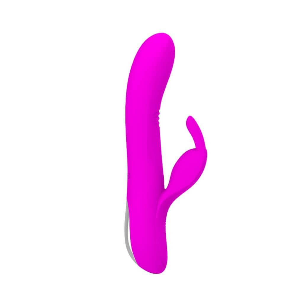 Pretty Love Dylan Purple Vibrator - Powerful Waterproof Rabbit with 10 Vibrating Functions for Ultimate Pleasure