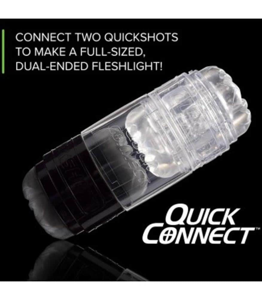 Quickshot Quick Connect Male Masturbator - Ultimate Pleasure Tool for Men | Compact & Easy to Use