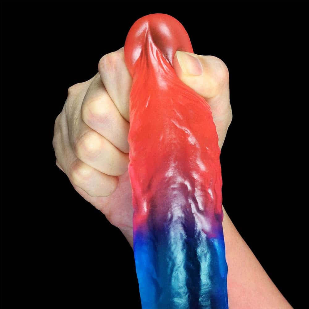 8'' Dazzle Studs Dildo - Realistic Vibrating Pleasure Toy for Intense Satisfaction