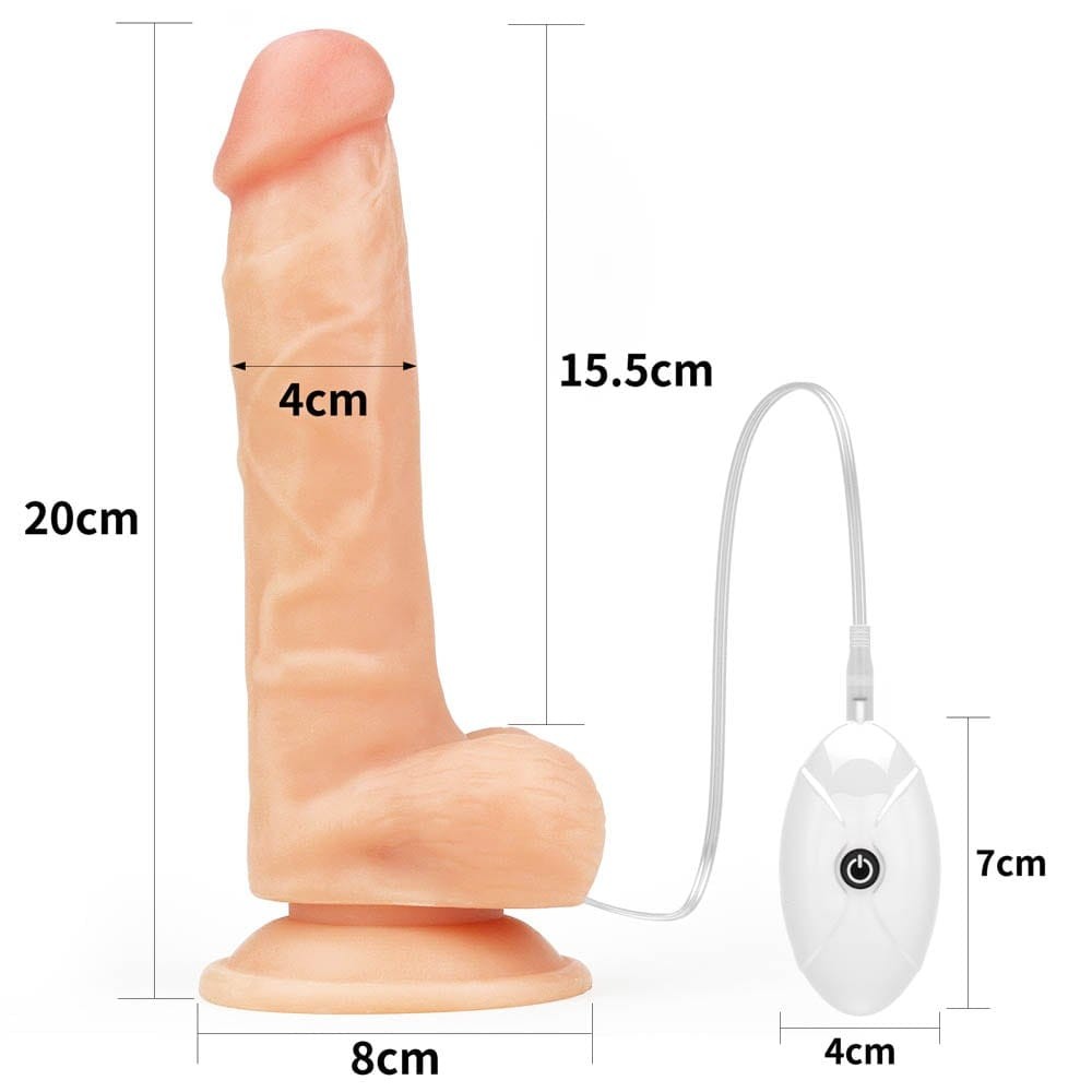 Vibrating Strap-On Dildo Set - 7.5 Realistic Vibrating Strapon for Ultimate Pleasure
