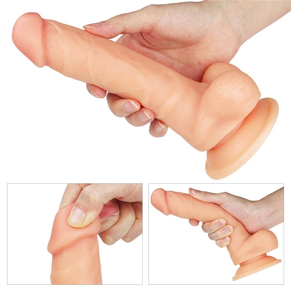 Vibrating Strap-On Dildo Set - 7.5 Realistic Vibrating Strapon for Ultimate Pleasure