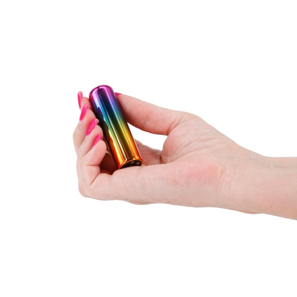 Chroma Rainbow Mini Vibrator - Compact, Colorful & Discreet Pleasure Device
