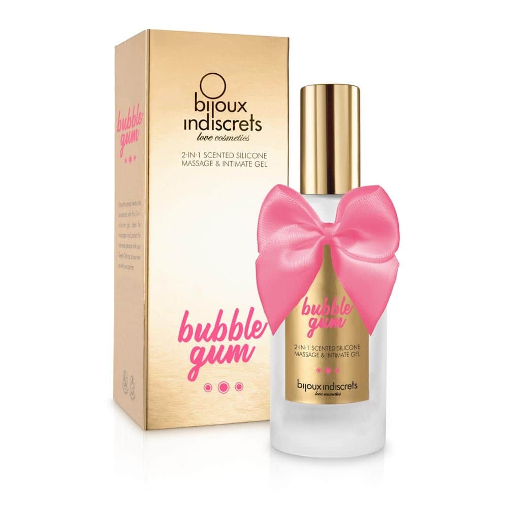 BUBBLEGUM 2 in 1 Silicone Massage & Intimate Gel | Silky Smooth Massage Gel for Enhanced Pleasure | Body Safe & Versatile 

(Characters: 79)