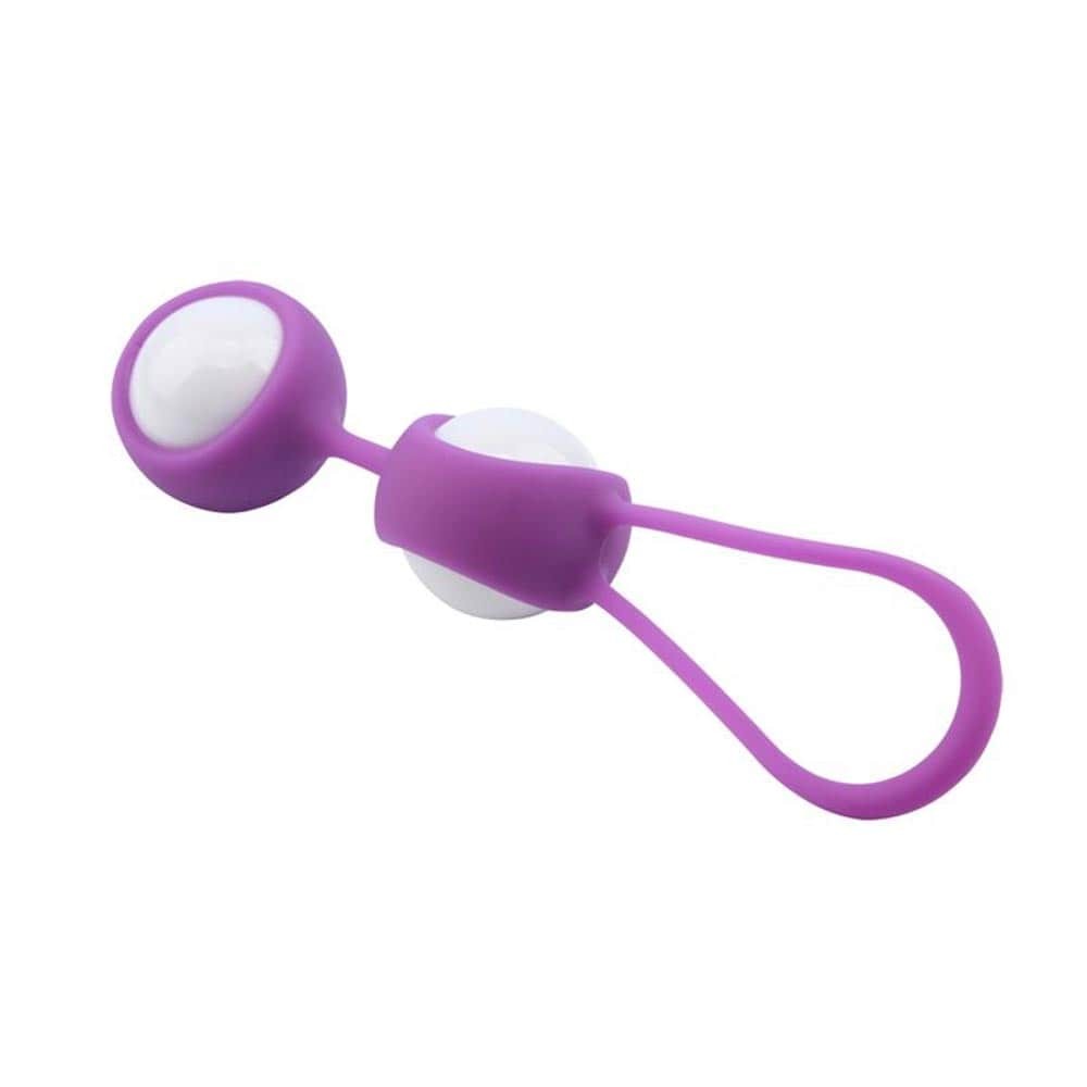 Purple Geisha Balls for Kegel Exercises - Vaginal Strengthening & Pleasure