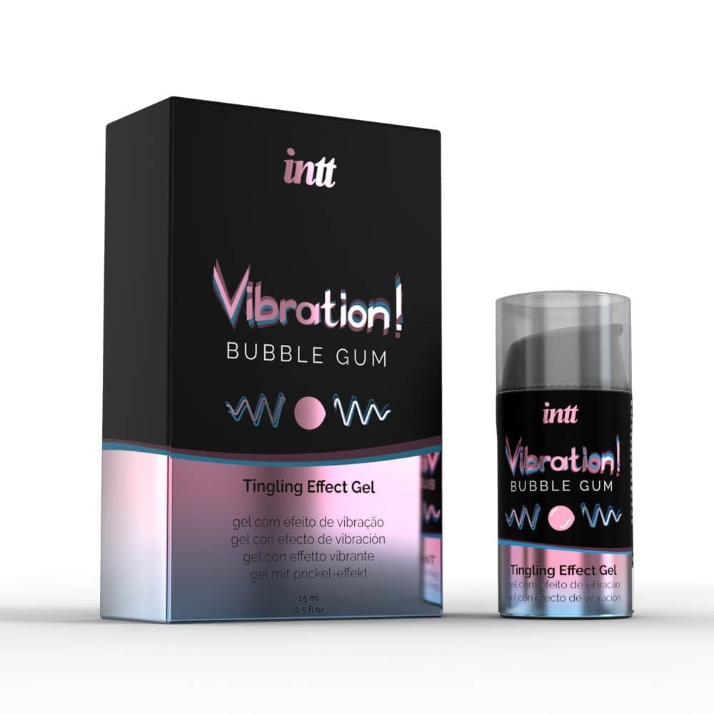 Vibration Bubble Gum Airless Bottle 15ML - Boxed Gum with Vibrating Features for Enhanced Experience