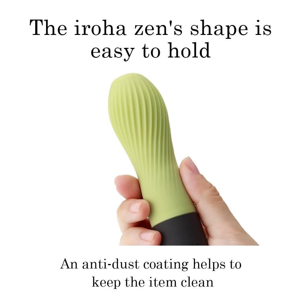 Iroha Zen Matcha Vibrator - Eco-Friendly & Stylish Adult Toy for Intense Pleasure