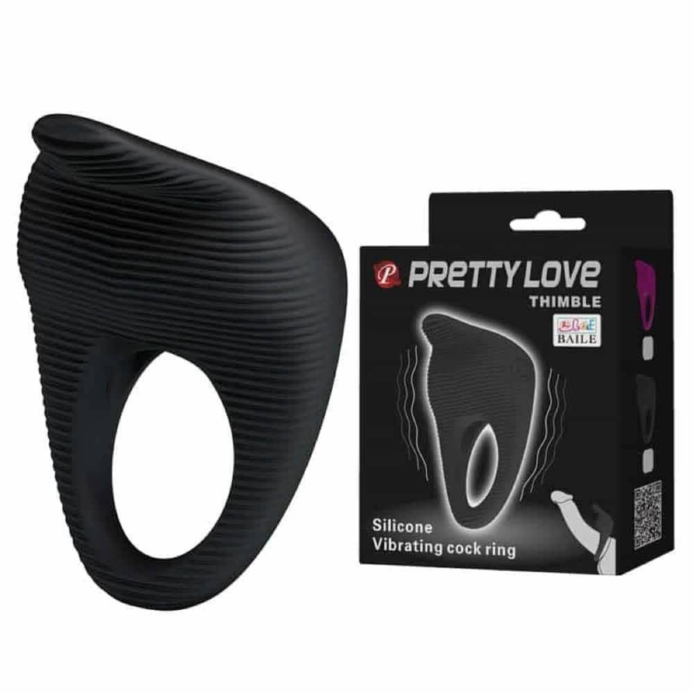 Pretty Love Thimble Penis Ring - Premium Stimulating Enhancer for Intense Pleasure