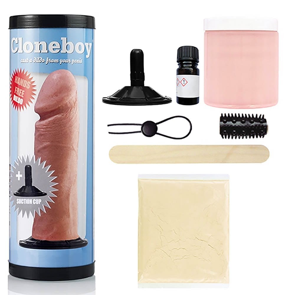 Cloneboy Suction Pink Dildo
