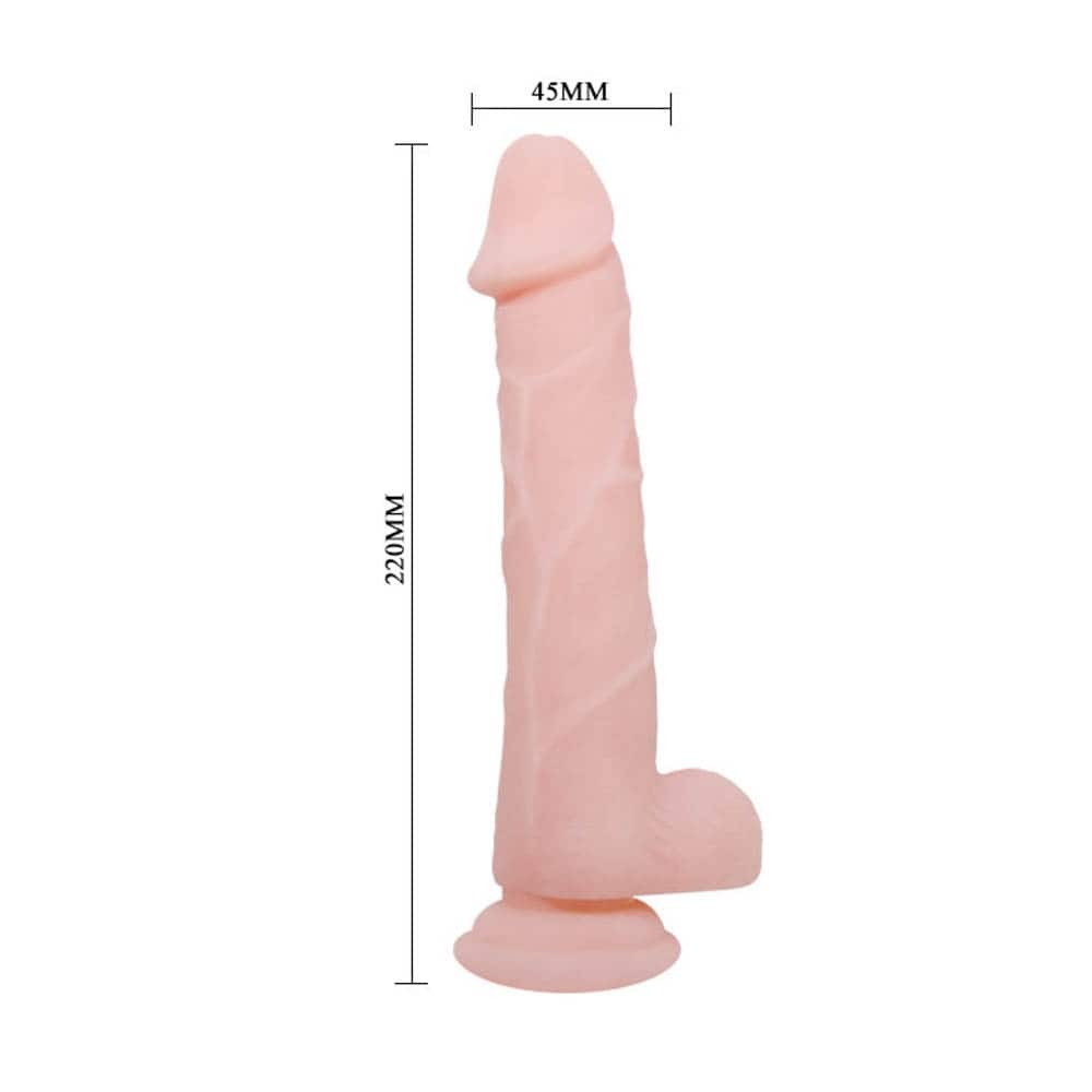 8.6 Realistic Dildo - Premium Silicone Vibrator for Intense Pleasure