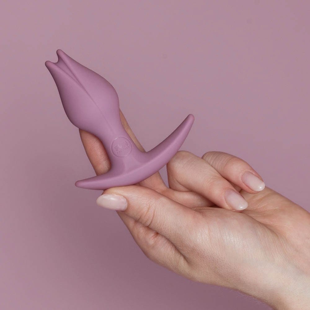 Bootie FEM Rose DOP Anal Plug ? Premium Silicone, Comfortable Fit, Perfect for Couples